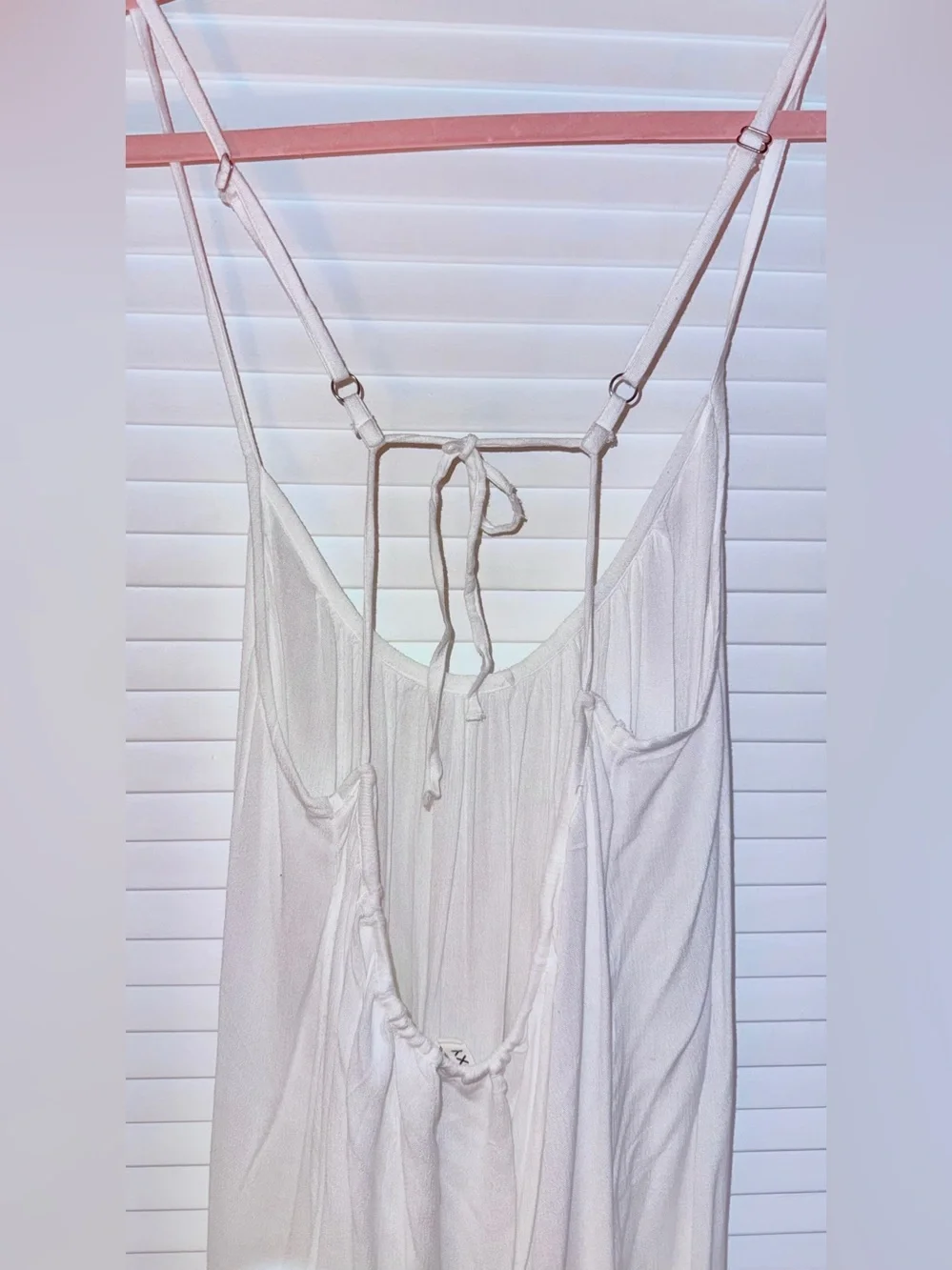 Roxy White Adjustable Swim Coverup